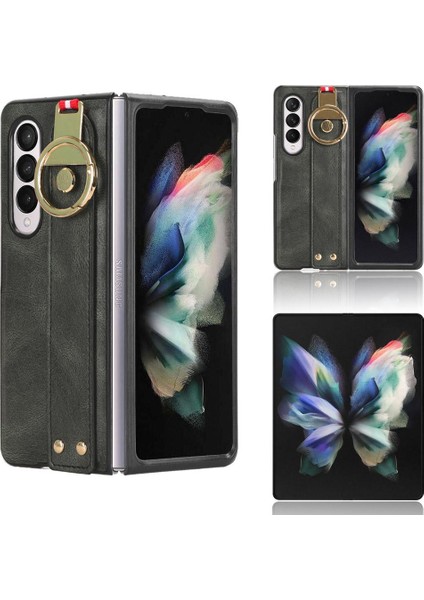 Samsung Galaxy Z Için Kılıf Fold 3 Bilek Kayışı Kolaylık Premium Pu (Yurt Dışından) fiyatları
