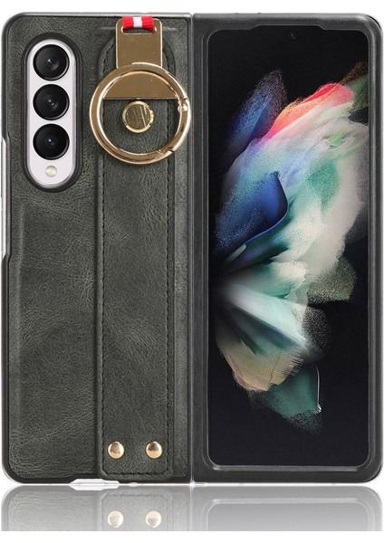 Samsung Galaxy Z Için Kılıf Fold 3 Bilek Kayışı Kolaylık Premium Pu (Yurt Dışından) modelleri