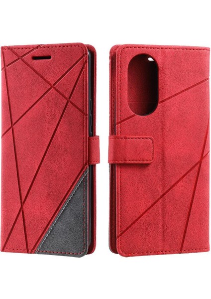 Oppo Oppo 8t 5g Kart Tutucu Için Kılıf Kickstand Cüzdan Flip Folio Manyetik (Yurt Dışından)