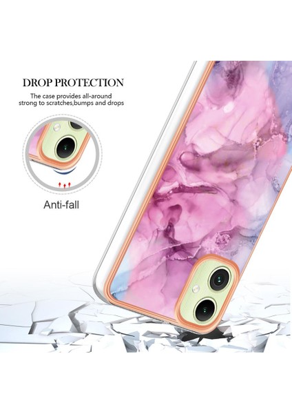 Samsung Galaxy A05 Tampon Darbeye Silikon Mermer Tpu ile Uyumlu (Yurt Dışından) modelleri