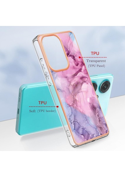Oneplus Nord Ce 3 Tampon Mermer Darbeye Dayanıklı Tpu Silikon ile Uyumlu (Yurt Dışından) modelleri