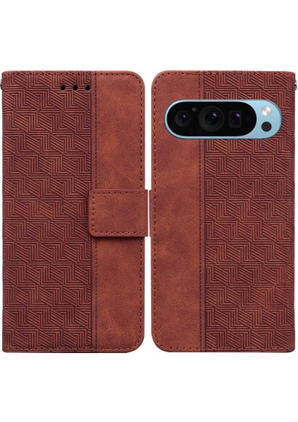 Google Piksel 9 Cüzdan Kapak Için Kılıf Kickstand Özelliği Premium Pu Deri (Yurt Dışından)