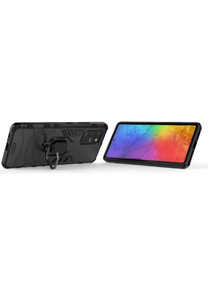 Samsung Galaxy S10 Lıte 360 &deg; Dönen Halka Darbeye Kapak Damla (Yurt Dışından)