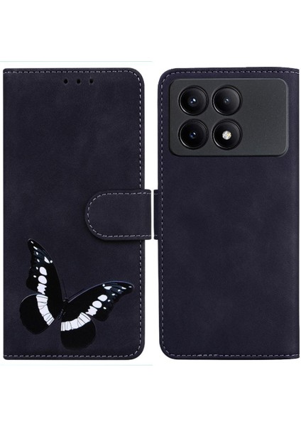 Xiaomi Poco X6 Pro 5g Flip Folio Kapak Renk Baskılı Kart Yuvaları (Yurt Dışından)
