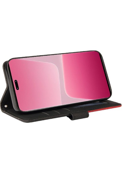 Kart Yuvası Standı ile Xiaomi 13 Lite Için Kılıf Pu Deri Flip Folio Kılıf (Yurt Dışından) fiyatları
