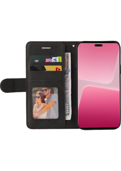 Kart Yuvası Standı ile Xiaomi 13 Lite Için Kılıf Pu Deri Flip Folio Kılıf (Yurt Dışından) indirimleri