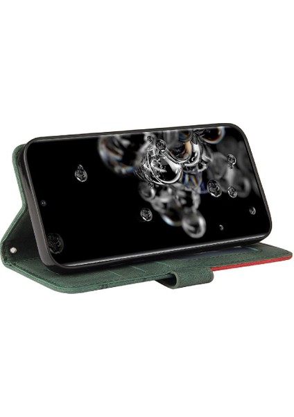 Samsung Galaxy S20 Ultra Pu Deri Flip Folio Kılıf Için Iki Renkli (Yurt Dışından) modelleri