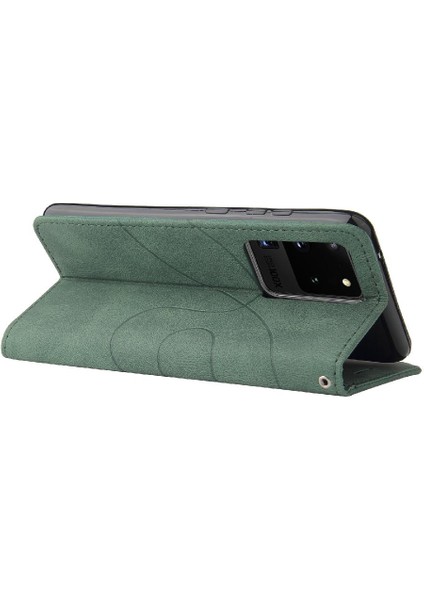 Samsung Galaxy S20 Ultra Pu Deri Flip Folio Kılıf Için Iki Renkli (Yurt Dışından) fırsatları