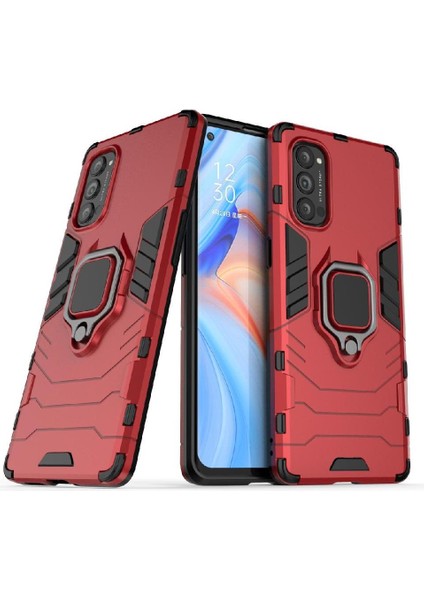 Oppo Oppo 4 Pro Askeri Damla Koruma Darbeye Kapak Halkası Için Kılıf (Yurt Dışından)