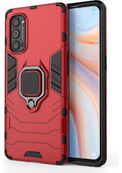 Oppo Oppo 4 Pro Askeri Damla Koruma Darbeye Kapak Halkası Için Kılıf (Yurt Dışından)