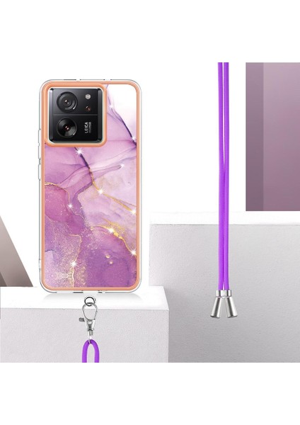 Xiaomi 13T/13T Pro Anti-Scratch Yumuşak Tampon Mermer Crossbody (Yurt Dışından) fırsatları