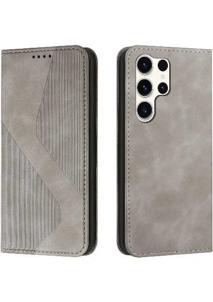 Samsung Galaxy S24 Ultra Kart Yuvaları Tutucu Pu Deri Cüzdan Flip (Yurt Dışından)