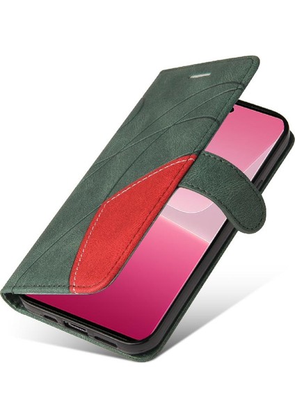 Kart Yuvası Standı ile Xiaomi 13 Lite Için Kılıf Pu Deri Flip Folio Kılıf (Yurt Dışından) fiyatları