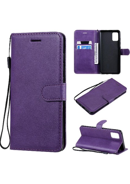 Samsung Galaxy A51 5g Yüksek Kalite Deri Iş Cüzdan Için Flip Case (Yurt Dışından)