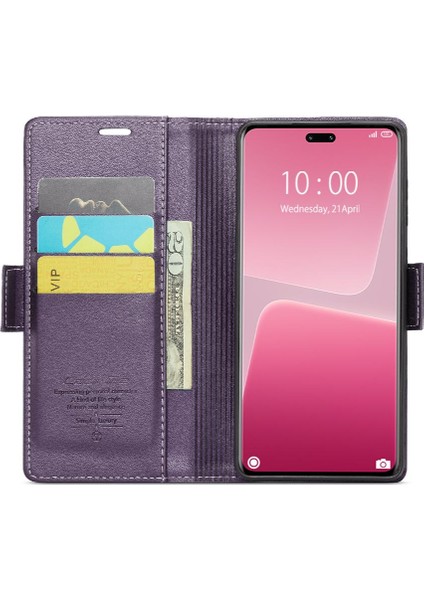 Xiaomi 13 Lite Kart Yuvası Cüzdan Durumda Anti Dolandırıcılık Darbeye Dayanıklı (Yurt Dışından) fiyatları