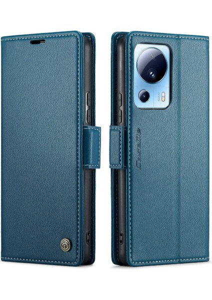Xiaomi 13 Lite Kart Yuvası Cüzdan Durumda Anti Dolandırıcılık Darbeye Dayanıklı (Yurt Dışından)