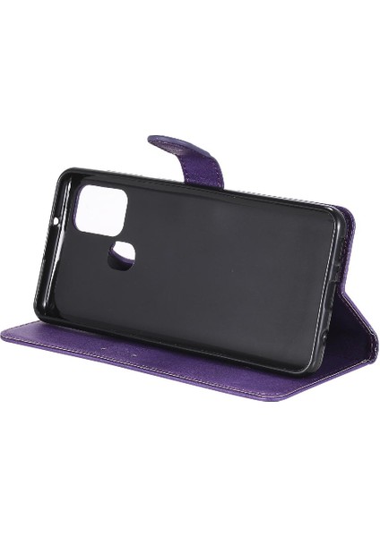 Kart Yuvası ile Samsung Galaxy A21S Için Flip Case Iş Cüzdan Telefon (Yurt Dışından) indirimleri
