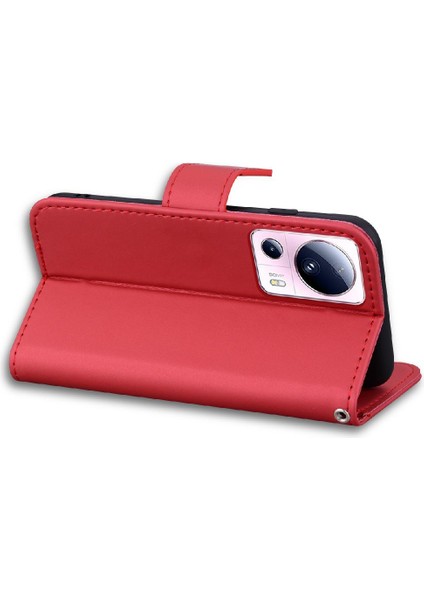 Xiaomi 13 Lite Için Flip Case Kapak Darbeye Cüzdan Basit Iş (Yurt Dışından) indirimleri