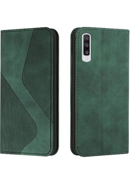 Samsung Galaxy A50/A50S/A30S Cüzdan Kickstand Kart Yuvaları Tutucu (Yurt Dışından)