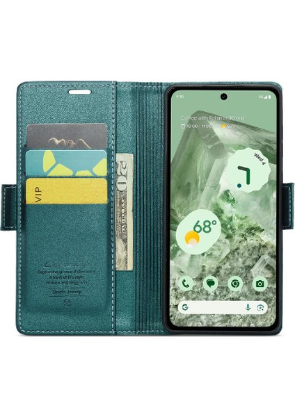 Google Piksel 8A Darbeye Vaka Kickstand Anti Dolandırıcılık Kartı Için Caseme Durumda (Yurt Dışından) modelleri