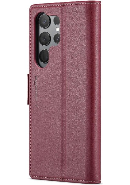 Samsung Galaxy S23 Ultra Anti Dolandırıcılık Kickstand Cüzdan Durumda (Yurt Dışından) indirimleri