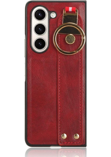 Samsung Galaxy Z Için Kılıf Fold 5 Uyumluluk Bilek Kayışı Kolaylık Pu (Yurt Dışından) modelleri