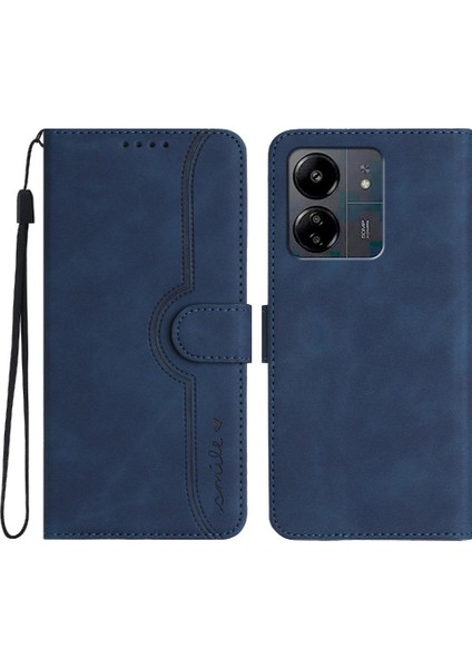 Xiaomi Redmi 13C Kılıf Premium Pu Dahili Mıknatıs Kapak ile Uyumlu (Yurt Dışından)