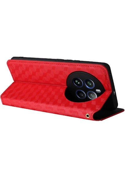 Realme 12 Pro/12 Pro Artı 5g Kart Yuvaları Tutucu 3D Desen Pu (Yurt Dışından) modelleri