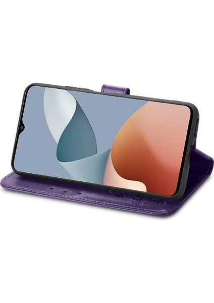 Zte A73 4g Zarif Iş Dört Yapraklı Yonca Kısa Kayış Kılıf (Yurt Dışından)