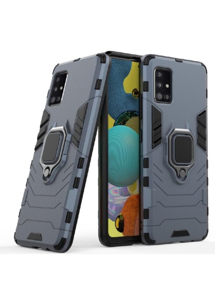 Samsung Galaxy A51 5g Darbeye Kapak Kickstand Askeri Damla (Yurt Dışından)