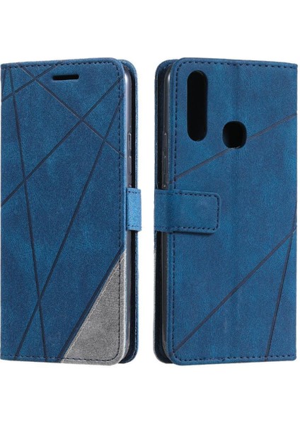 Vıvo Y17/Y15/Y12/Y11/Y3S Kart Tutucu Kickstand Cüzdan Flip Folio Için Kılıf (Yurt Dışından)
