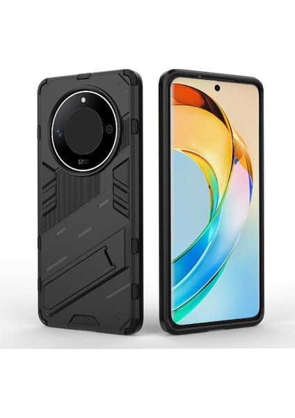 Onur Için Kılıf Sihirli 6 Lite 5g Kickstand Koruyucu Kapak Sağlam Askeri (Yurt Dışından)