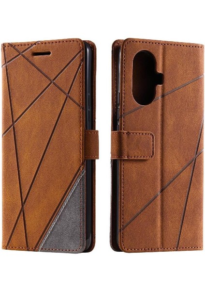 Realme 10 Pro Artı Kart Tutucu Için Kılıf Kickstand Cüzdan Flip Folio Pu (Yurt Dışından)