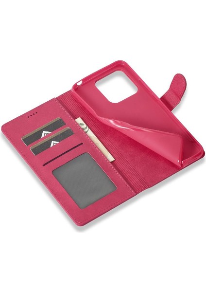 Xiaomi Redmi Not 12 Pro Artı Buzağı Doku Yatay Flip Case (Yurt Dışından)
