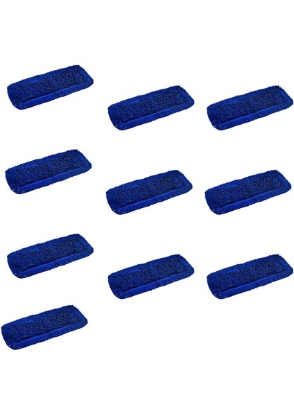 Orlon Nemli Palet Tablet Toz Toplama Statik Mop - Mavi - 50 Cm. - 10 Adet