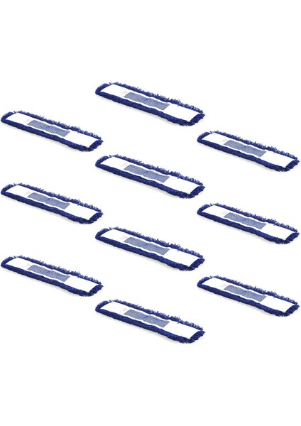 Orlon Nemli Palet Tablet Toz Toplama Statik Mop - Mavi - 50 Cm. - 10 Adet