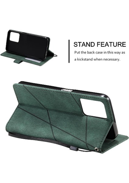 Realme C35 Pu Deri Manyetik Darbeye Kart Tutucu Kickstand Için Kılıf (Yurt Dışından) fırsatları