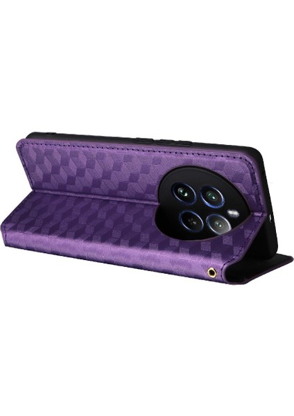 Realme 12 Pro/12 Pro Artı 5g Kart Yuvaları Tutucu 3D Desen Pu (Yurt Dışından)