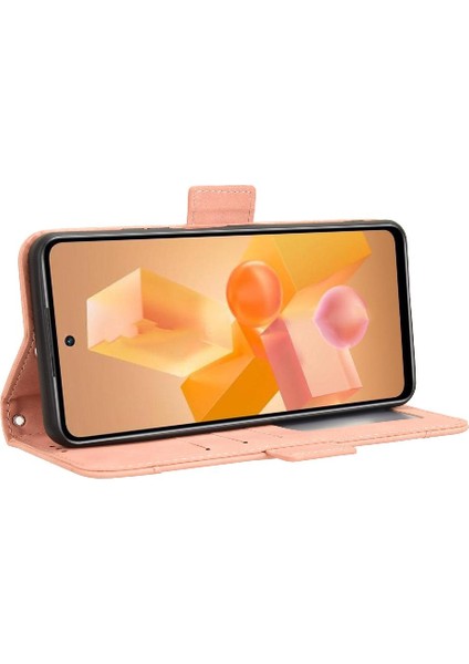 Infinix Sıcak 40I 4g Ayarlanabilir Ayrılabilir Kart Tutucu Deri Için Kılıf (Yurt Dışından)