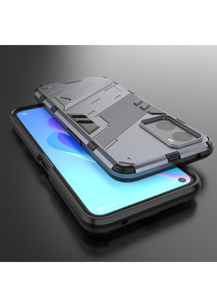 Realme 9i 4g Kickstand Sağlam Askeri Koruyucu Kapak Için Kılıf (Yurt Dışından) modelleri