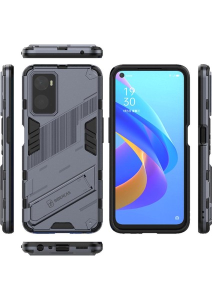 Realme 9i 4g Kickstand Sağlam Askeri Koruyucu Kapak Için Kılıf (Yurt Dışından) fırsatları