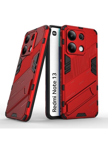 Xiaomi Redmi Için Not 13 4g Koruyucu Kapak Kickstand Sağlam Askeri (Yurt Dışından)