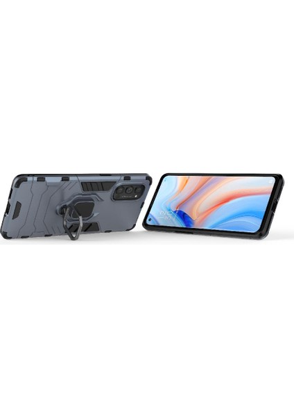 Oppo Oppo 4 Pro Askeri Damla Koruma Darbeye Kapak Halkası Için Kılıf (Yurt Dışından)