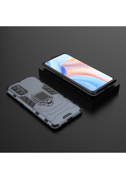Oppo Oppo 4 Pro Askeri Damla Koruma Darbeye Kapak Halkası Için Kılıf (Yurt Dışından)
