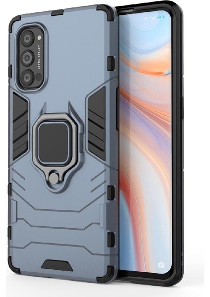 Oppo Oppo 4 Pro Askeri Damla Koruma Darbeye Kapak Halkası Için Kılıf (Yurt Dışından)