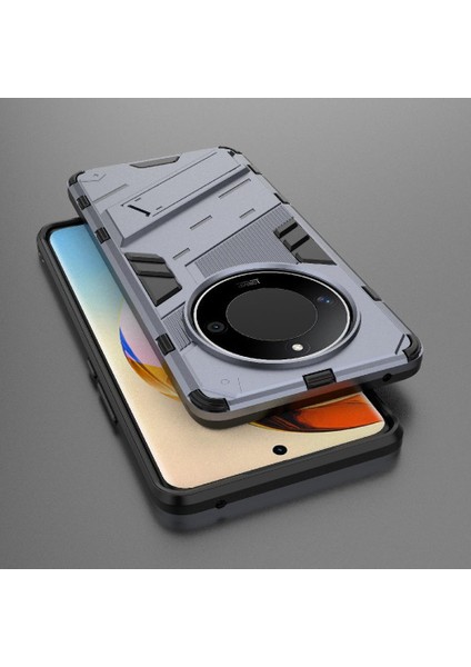 Onur Için Kılıf Sihirli 6 Lite 5g Kickstand Koruyucu Kapak Sağlam Askeri (Yurt Dışından) fiyatları