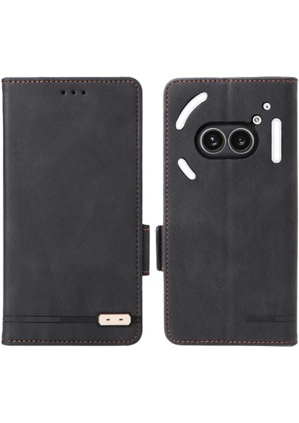 Nothing Telefon 2A Manyetik Karbon Fiber Deri Folio Flip Case (Yurt Dışından) fırsatları