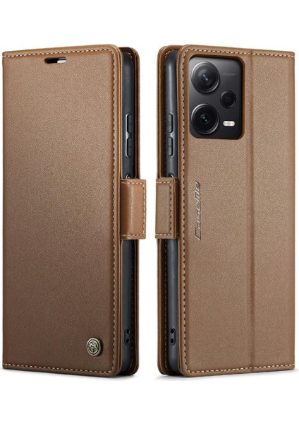 Xiaomi Redmi Not 12 Pro Artı Anti Dolandırıcılık Kickstand Cüzdan Için Caseme Durumda (Yurt Dışından)