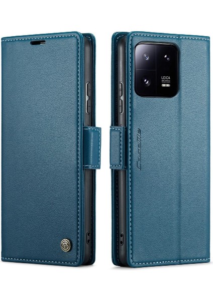 Xiaomi 13 Pro Cüzdan Durumda Kart Yuvası Anti Dolandırıcılık Kickstand (Yurt Dışından)