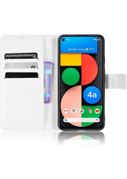 Google Piksel 4A 5g Manyetik Cüzdan Kart Tutucu Kickstand Kapak Için Kılıf (Yurt Dışından) modelleri